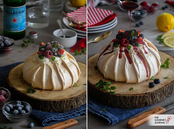 Red Fruit Pavlova Cake | The Gourmet Journal: Periódico de Gastronomía