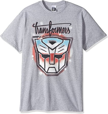 Transformers Men's Autobots Graffiti Logo T-Shirt | Amazon.com
