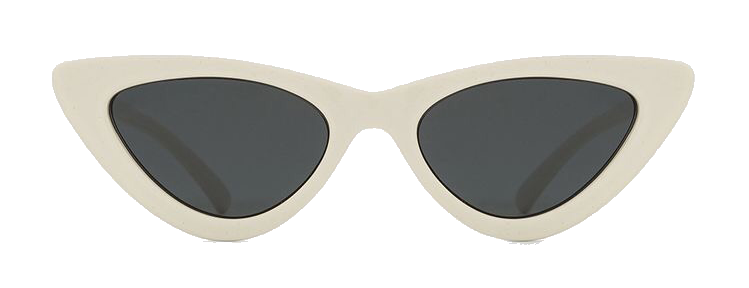 white sunglasses