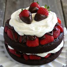 chocolate strawberry cake - Google Search