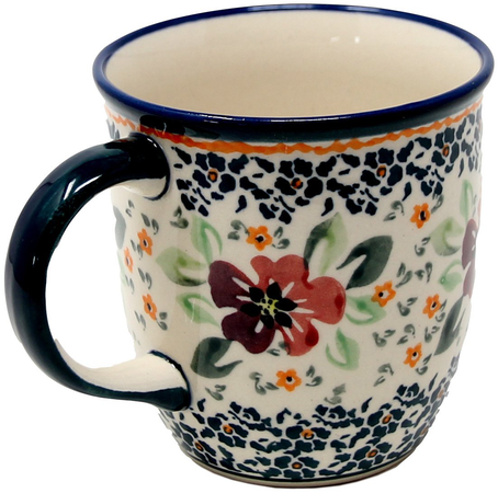 polish pottery mug