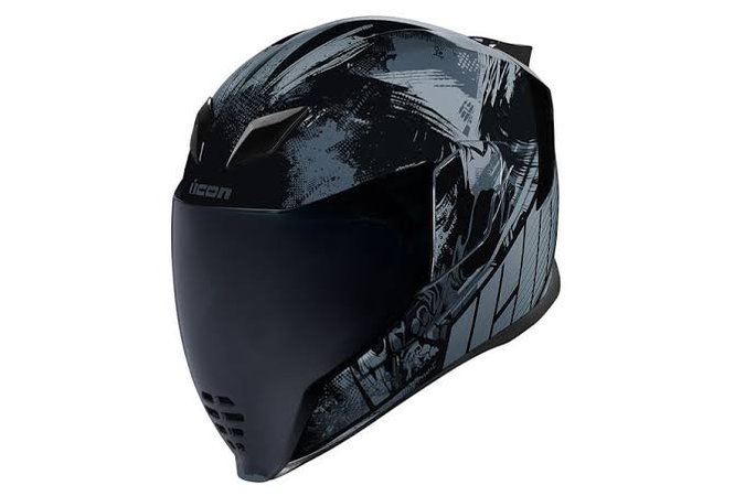 Futuristic Motorcycle Helmet