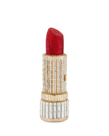 Judith Leiber Couture Seductress Crystal Lipstick Clutch Bag | Neiman Marcus