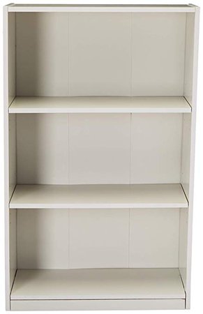 Amazon.com: Furinno 14151R1WH 3-Shelf Bookcase, White: Kitchen & Dining