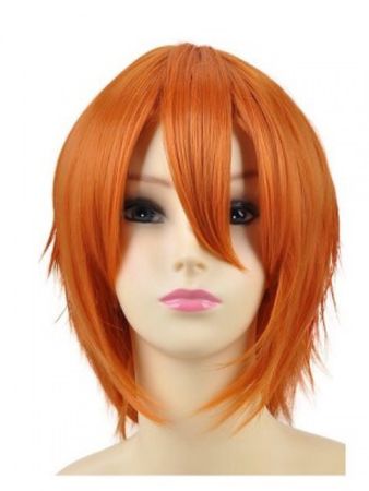 orange wig