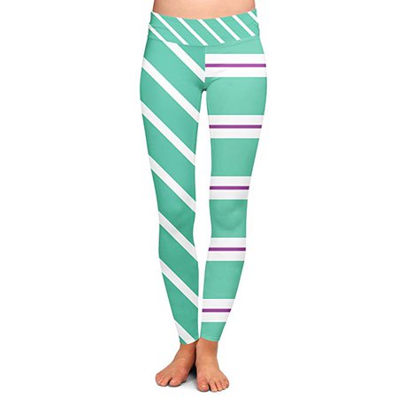 Amazon.com: Queen of Cases Vanellope Von Schweetz Inspired Yoga Leggings - Full Length, Low Waist: Clothing