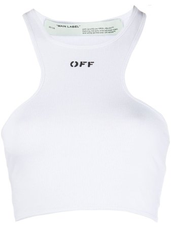 Off-White Linne Med Logotyp - Farfetch