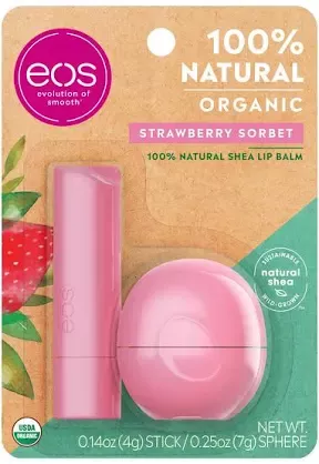 eos strawberry lip balm - Google Search