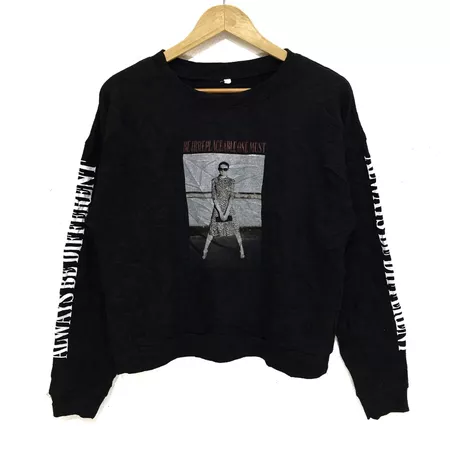 Vintage Vtg Coco Chanel Fashion Quote Sweatshirt Crewneck Sweater | Heroine
