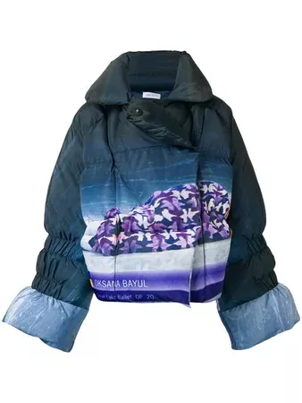 Saks Potts Oksana Bayul printed puffer jacket $894 - Buy Online - Mobile Friendly, Fast Delivery, Price