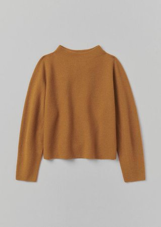Washed Wool Sweater | Honey | TOAST