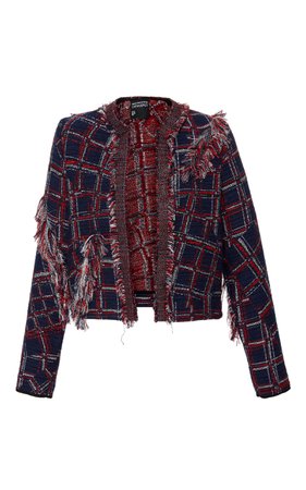 Fringe Tweed Jacket