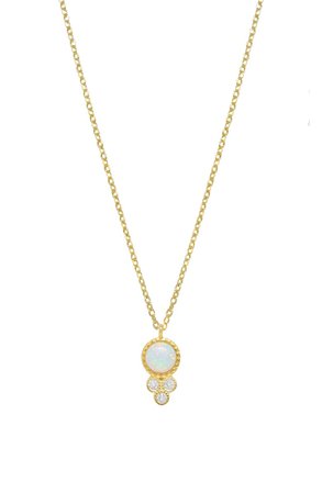 Ettika Opal & Crystal Pendant Necklace | Nordstrom