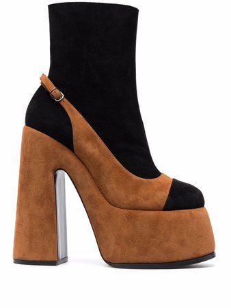 Casadei 170 Roxy Suede Ankle Boots - Farfetch