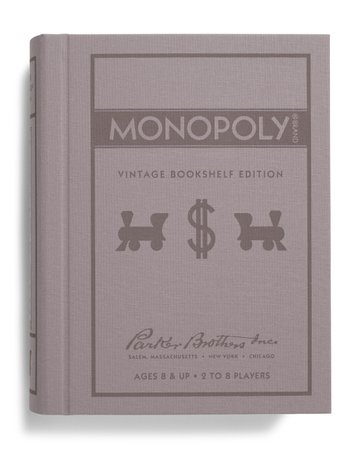 Monopoly Linen Bookshelf Edition - Home - T.J.Maxx