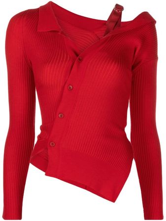 jacquemus red top