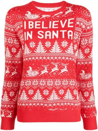 MC2 Saint Barth Christmas intarsia-knit Jumper