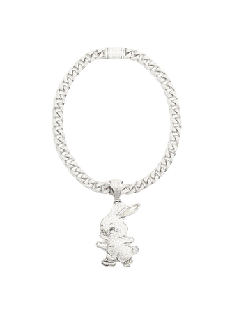 Jiwon Choi Custom Bunny Necklaces