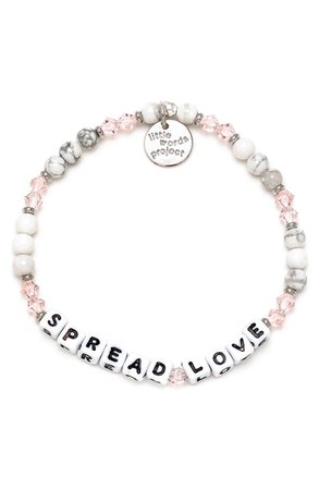 Little Words Project Spread Love Stretch Bracelet | Nordstrom