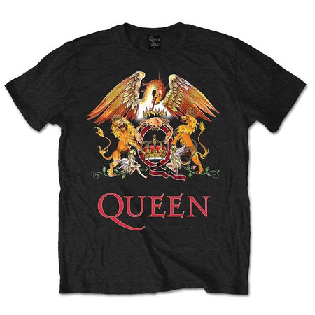 Queen Crest Logo Men's T-Shirt | NME Merch – nmemerch