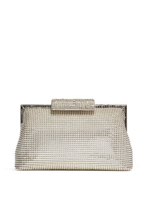 Josephine Crystal Clutch by Whiting & Davis for $40 | Rent the Runway