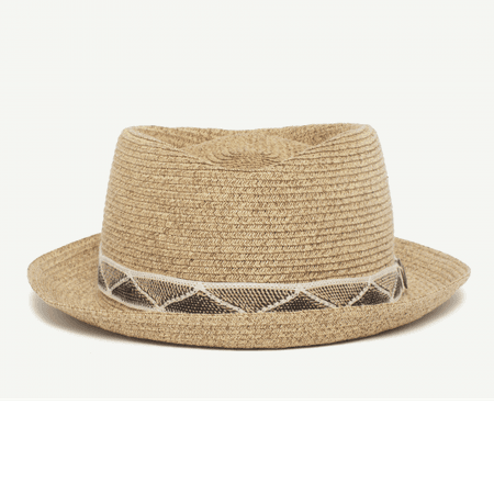 Albuquerque Brown Straw Fedora Hat | Goorin Bros. Hat Shop