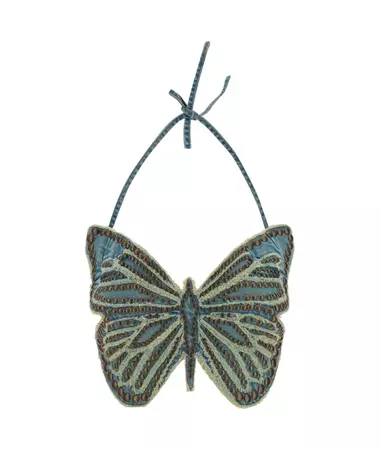Blumarine Butterfly Top | italist