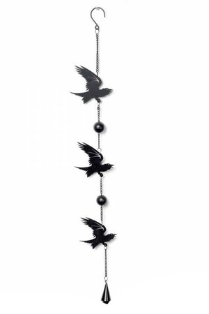 Raven Hanging Decoration by Alchemy Gothic | Gifts & ware