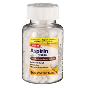 H-E-B Aspirin 325 Mg Coated Tablets - Shop Medicines & Treatments at H-E-B