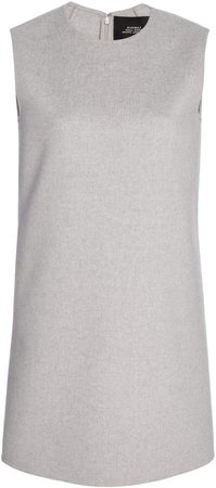 Marc Jacobs Wool-Blend Shift Mini Dress