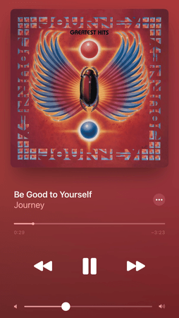 be good to yourself - journey