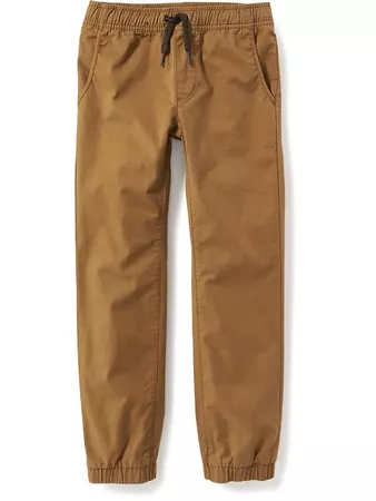 Built-In-Flex Twill Joggers for Boys | Old Navy