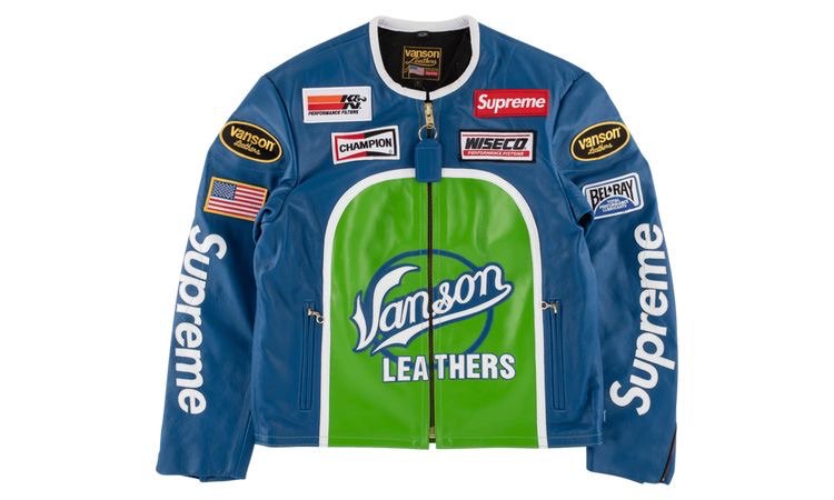 Supreme Vanson Leather Star Jacket