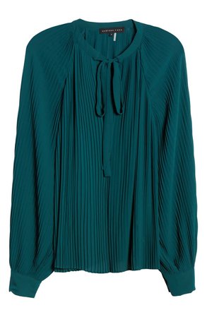Endless Rose Pleated Chiffon Blouse | Nordstrom