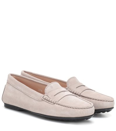 Gommino City suede loafers