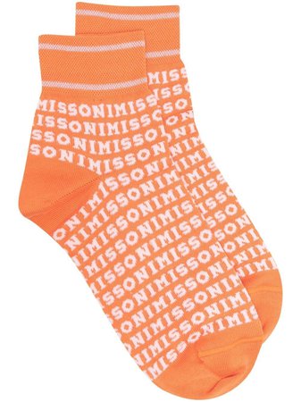 Missoni intarsia-knit Monogram Socks - Farfetch