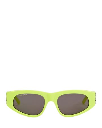 Balenciaga Dynasty D-Frame Sunglasses in yellow | INTERMIX®