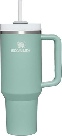 Amazon.com: Stanley Quencher H2.0 FlowState Stainless Steel Vacuum Insulated Tumbler with Lid and Straw for Water, Iced Tea or Coffee, Smoothie and More, Cream , 40 oz : Home & Kitchen