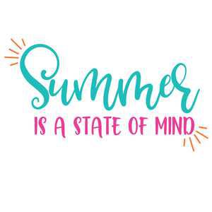 Silhouette Design Store - View Design #207143: summer is a state of mind