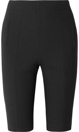 Anson Stretch-plainweave Shorts - Black