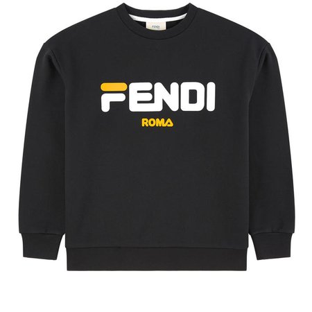 Mini Me sweatshirt - Fendi x Fila Fendi for girls and boys | Melijoe.com