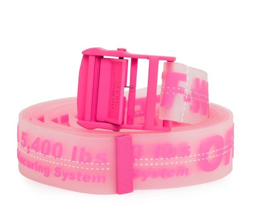 Pink Off-White Utility Belt