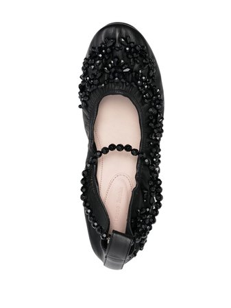 Simone Rocha bead-embellished Ballerina Shoes - Farfetch