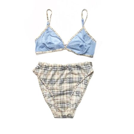 Burberry Sheer Mesh Lingerie Bra and Brief Set Size Small 90s - Etsy Australia