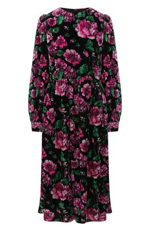 Женское разноцветное платье с принтом RUNWAY MARC JACOBS — купить за 170500 руб. в интернет-магазине ЦУМ, арт. W2190273