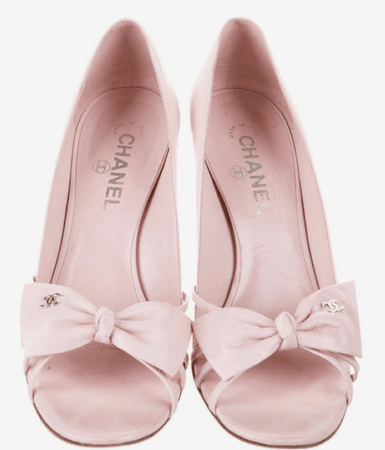 Chanel pink heels
