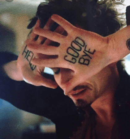 Klaus hand tattoos