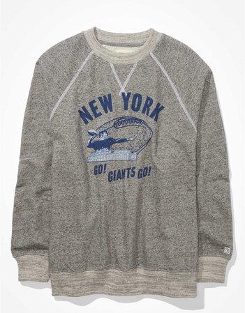 Tailgate Women's New York Giants Oversized Fleece Sweatshirt