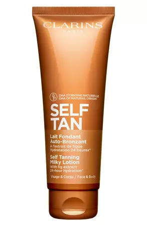 Clarins Self Tanning Face & Body Milky Lotion | Nordstrom