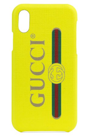 Gucci Logo iPhone X/Xs Case | Nordstrom